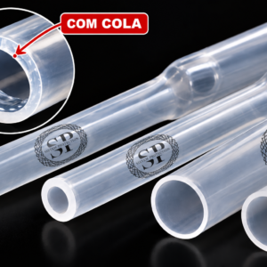 -TRANSPARENTE SHRINK TUBE SP-488 COM COLA